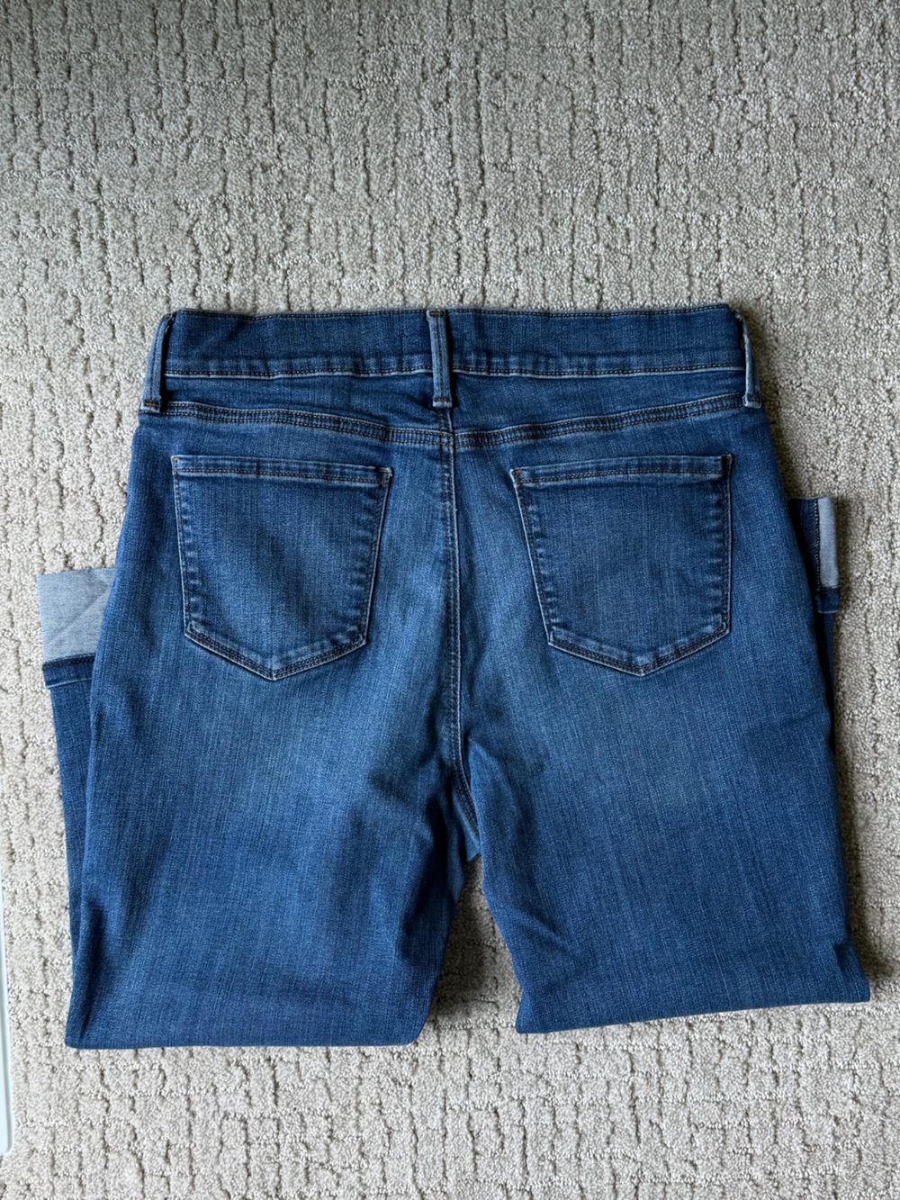 NYDJ Dayla Dark Blue Wide Cropped Capris Jeans - Picture 6 of 7